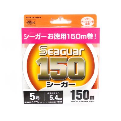 Seaguar Fluorocarbon 150 Vorfachschnur, 150 m, Größe 5, 20 lb (0843)