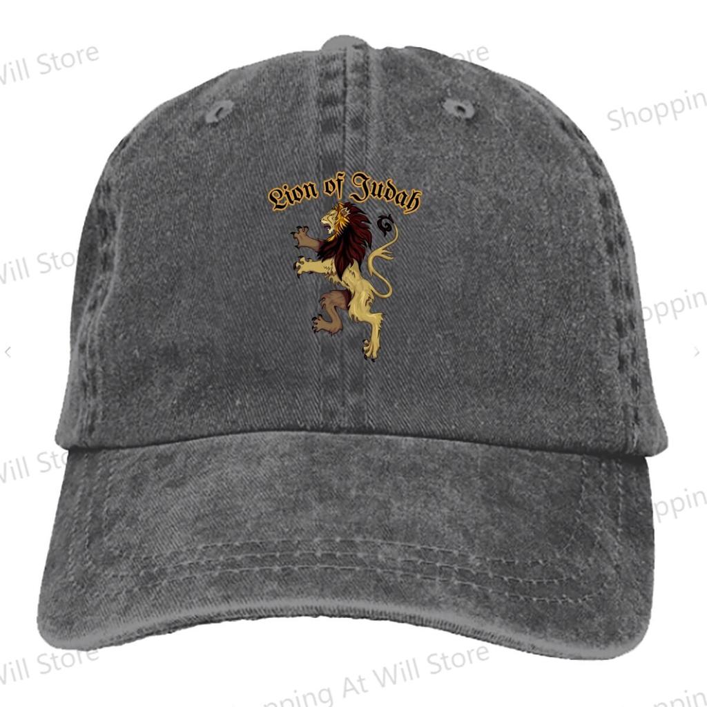Lion of Judah Baseball Cap Men Women Sun visor  Washed Baseball Caps