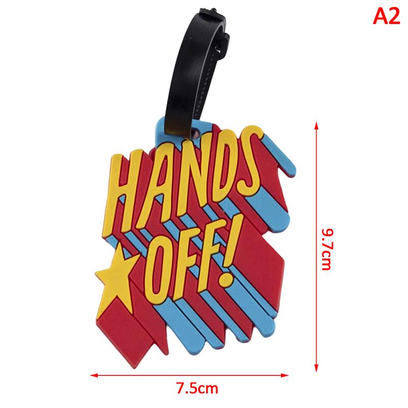 1 Adet Seyahat Aksesuarları Bagaj Seyahat Etiketi Silika Jel Bavul Etiketleri İsim Kimlik Adres Etiketleri Bagaj Biniş Etiketi Taşınabilir Etiket