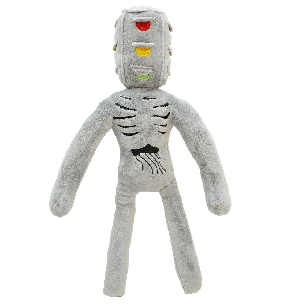30-55cm Giocattolo Peluche Siren Head Bianco Nero Sirenhead Bambola Ripiena Figure Personaggio Horror Giocattoli Peluche per Bambini Regalo di Compleanno