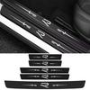 WGLRK1 Car Trunk Tail Threshold Door Sill Protector Stickers for Volkswagen VW RLine R LINE Badge Passat Polo GOLF 3 5 8 Jetta Touareg