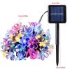 5pc 7M Solar String Sakura Lights 50LEDS Outdoor Waterproof Festival Garden Decorative Lights