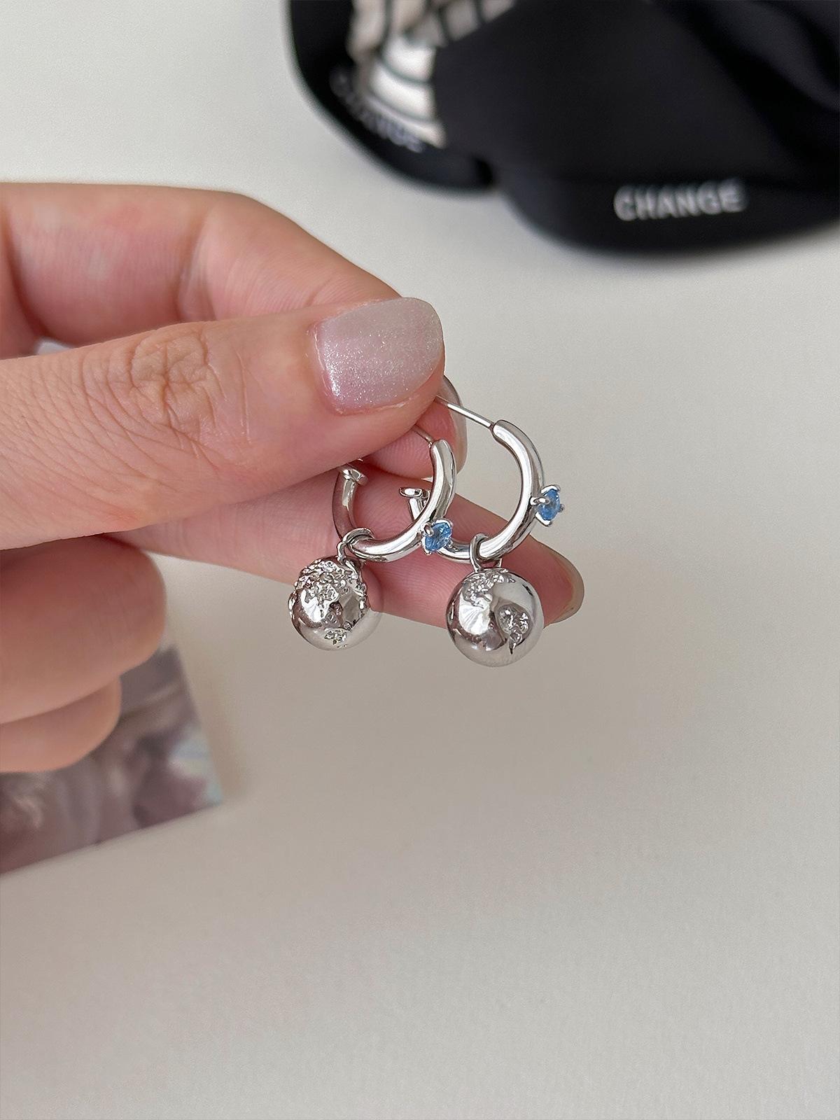 

Крутые серьги-гвоздики из циркония, женские серьги-подвески с уникальным дизайном, простые и изысканные серебряные серьги-иглы, новые продукты 925 Silver Needle