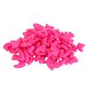 100 Stück Haustier Katze Weiche PVC-Nagelabdeckung Kralle Wrap Pflegezubehör ( Rote XS)