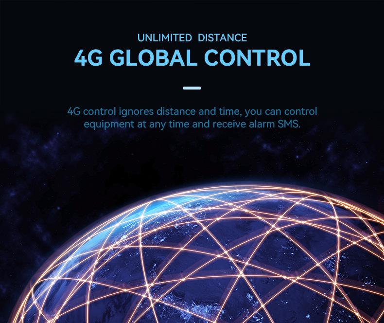 SM4-WLTE-EA 4G 4-Channel Thermocouple PT100 SMS Power Outage Alarm