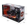 Maisto 1:12 Harley-Davidson Sportster Iron 883 Pressgjuten Motorcykelmodell (Matt Svart)