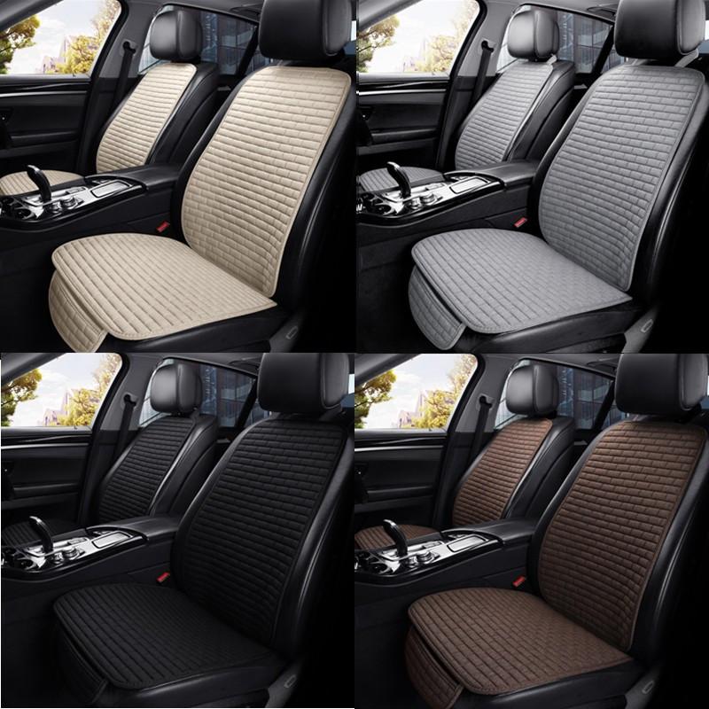 Cuscino Traspirante per Sedile Auto con Imbottitura Morbida in Lino e Supporto Antiscivolo Perfetto per la Guida Quotidiana e i Lunghi Viaggi su Strada