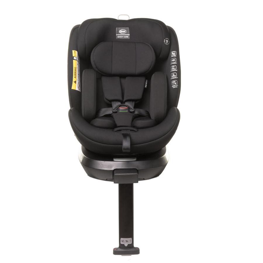 4 BABY ENZO-FIX seat 40-150cm black I-SIZE