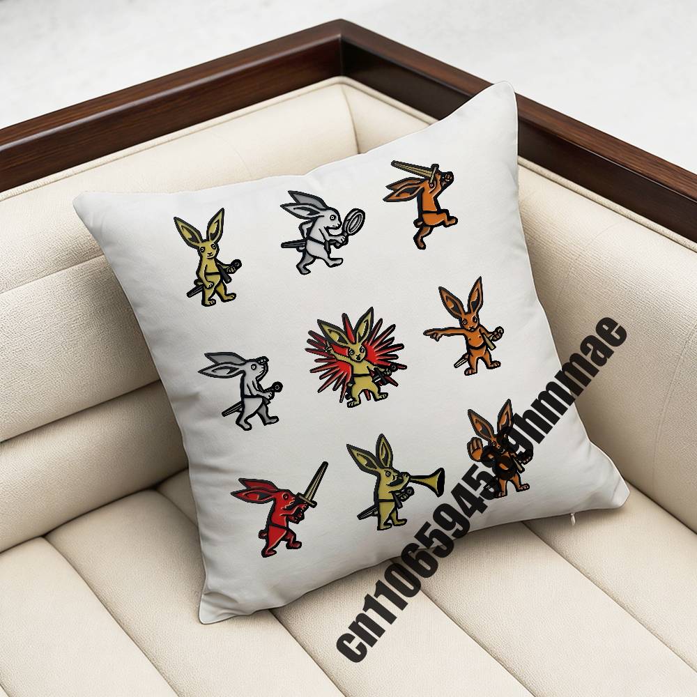 For K-Kingdom Come Deliverance Hans Henry Kcd 2 Throw Pillow Case Sham 45X45Cm 35X35Cm Square Bedroom Pillowcase Cushion Cover