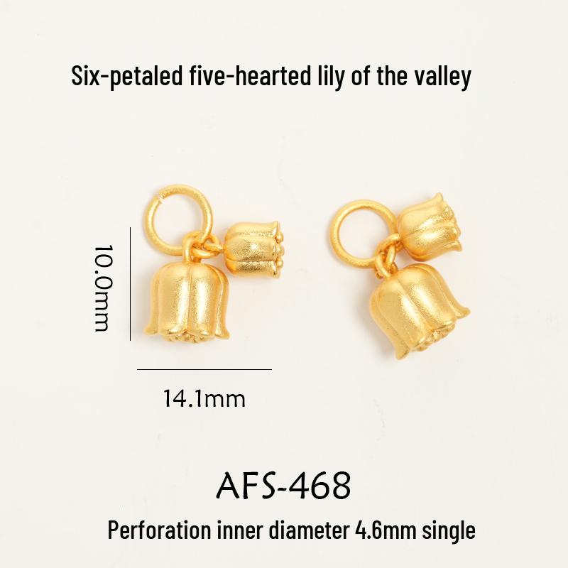 Vergoldetes antikes Schmuckset: Halskette, Armbänder & Perlenanhänger - Nicht verblassendes DIY-Zubehör