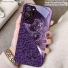 Drachen Totem Rose Lila Für Samsung A01 A02 03 Core 04 05 06 10 12 13 14 5G 15 16 M02 12 Note 8 9 10 20 Glas Ultra Handyhülle
