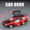 Diecast 1/32 VW SANTANA Wagon Alloy Car Model with Sound Light Children Boy Birthday Gift Toy Vehicles Miniature Voiture