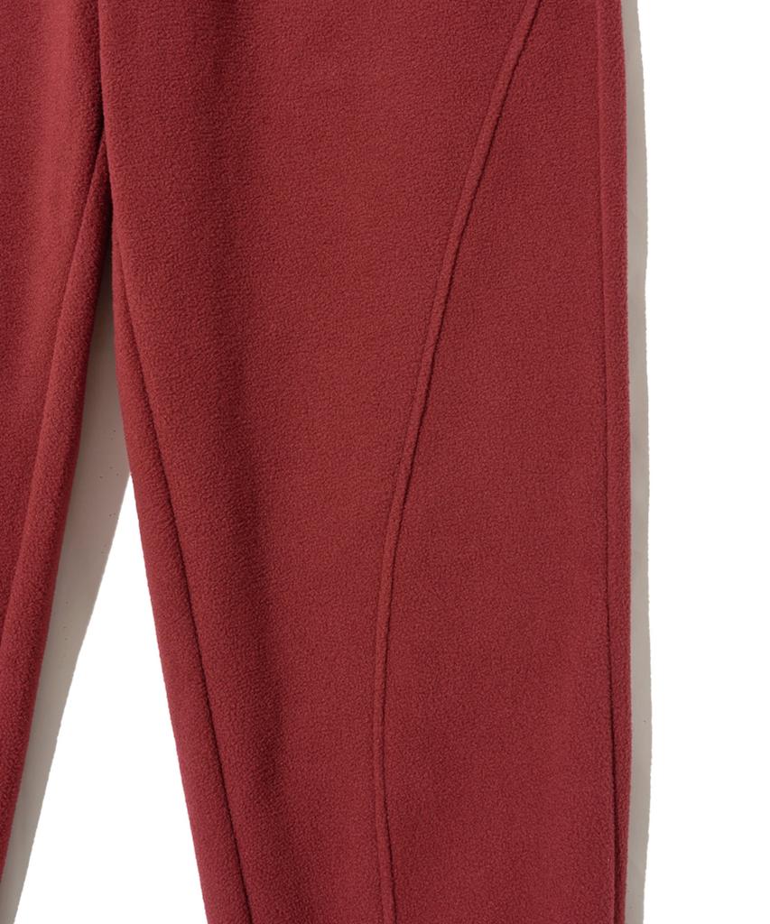 Beoteopeullaiseupocheuweeo Active Fleece Pants Burgundy