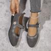 Damen Frühling Neue Mode Ethnische Stil Stickerei Schuhe Atmungsaktiv Keilabsatz Weiche Sohle Rutschfest Lässig Stoffschuhe Damen