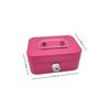 Metal Key Lock Cash Box Small Money Organizer Cute Toys Cash Storage Box  Kids