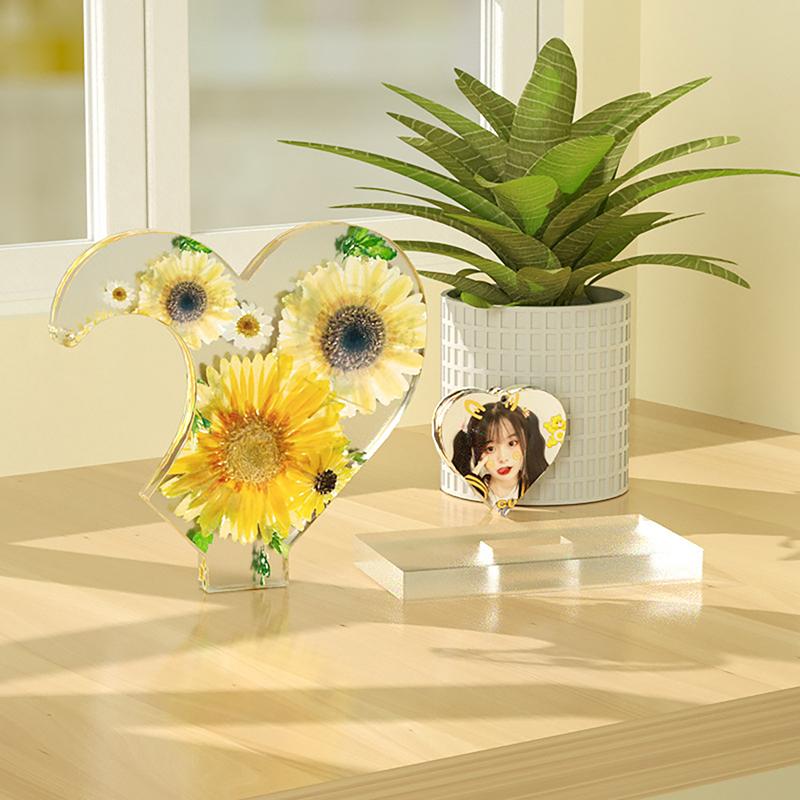 Duże Formy Żywiczne na Ramki do Zdjęć, Silikonowe Formy w Kształcie Serca do Żywicy Epoksydowej, Forma DIY do Ekspozycji Ramek na Zdjęcia, Unikalna Forma do Żywicy