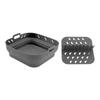 Divider Cooking Mat Foldable Baking Tray Silicone Air Fryer Mat