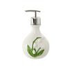 Soap Dispenser Creative Ceramic Bell Orchid Bathroom Hand Washing Lotion Bath Gel Hair Washing Water Press Lotion Sub Bottled
