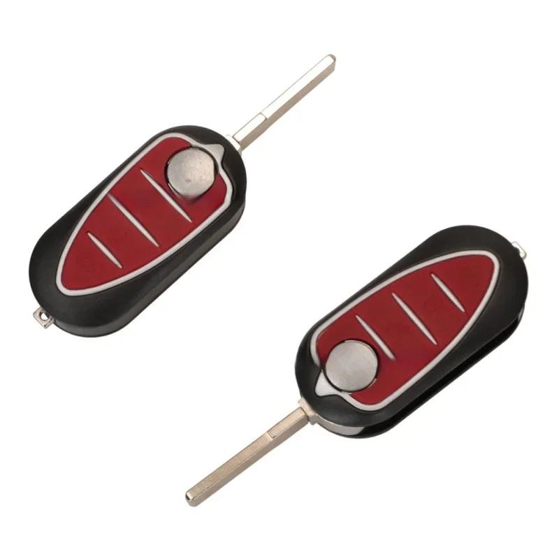 3 Tasten Auto Funkschlüssel Shell Fall Schlüsselgehäuse passend für Alfa Romeo Mito / Giulietta 159 GTA