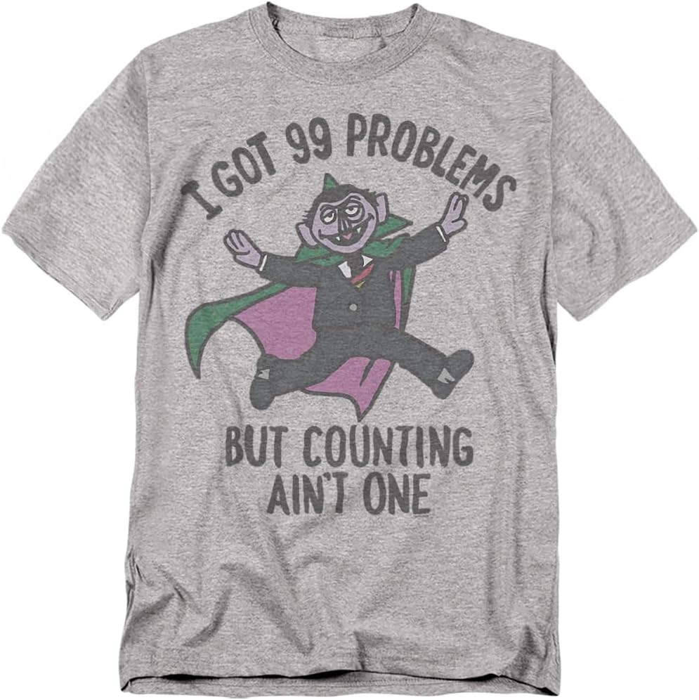 Sesame Street Hand Drawn Lyric Unisex Adult T Shirt Collection S разноцветный