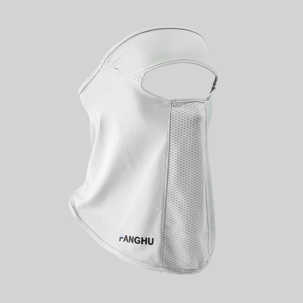 Neck Protection Ice Silk Sunscreen Mask Anti-UV Face Mask Breathable Ear Cord Face Cover Scarf Outdoor Sports