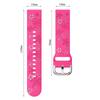 Bracelet Gravé pour Garmin Venu 4 41mm Bracelet de Montre de Sport pour Femme Imperméable et Doux Bracelet de Montre Gravé pour Garmin Venu 4 41mm