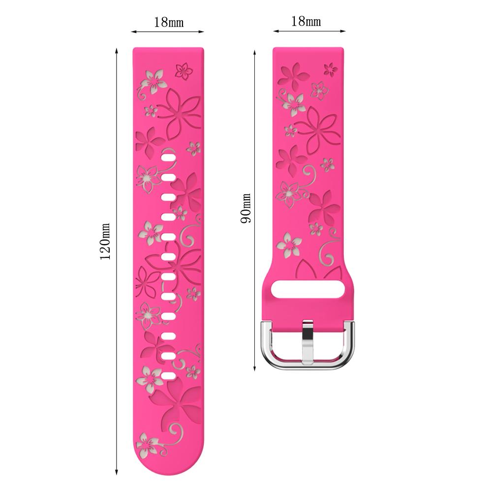 Bracelet Gravé pour Garmin Venu 4 41mm Bracelet de Montre de Sport pour Femme Imperméable et Doux Bracelet de Montre Gravé pour Garmin Venu 4 41mm
