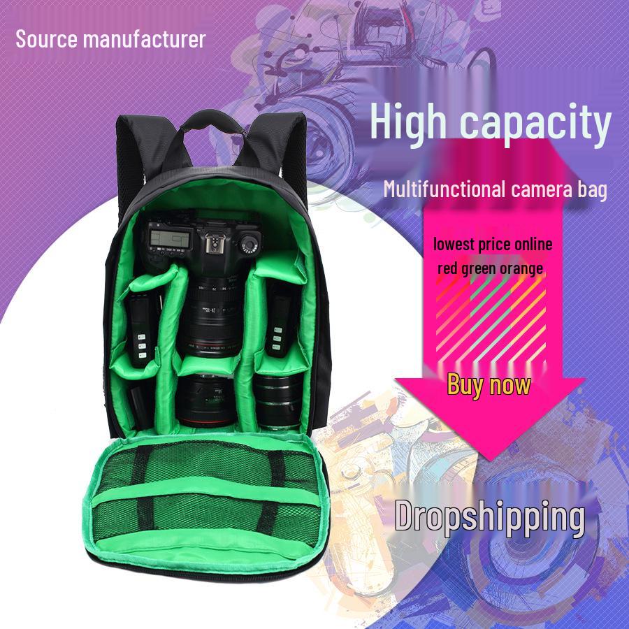 Exclusive Waterproof SLR Camera Bag: Outdoor Photography & Digital Camera Backpack
