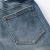 Kinderen Wijdvallende Jeans Hoge Taille Casual Rechte Pijp Broeken Modieuze Kinder Jeans voor Lente Zomer