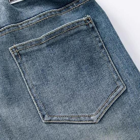 Kinderen Wijdvallende Jeans Hoge Taille Casual Rechte Pijp Broeken Modieuze Kinder Jeans voor Lente Zomer