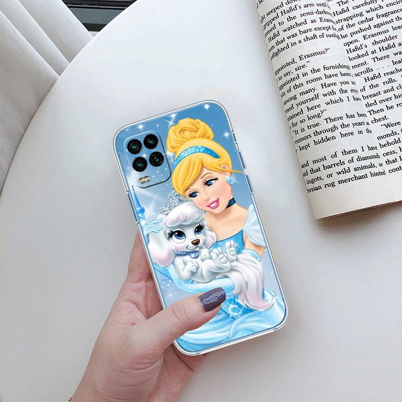 Cinderella Transparent Phone Case for Motorola Moto G7 G8 G9 G84 G85 G73 G24 G15 Z2 Play Power Plus