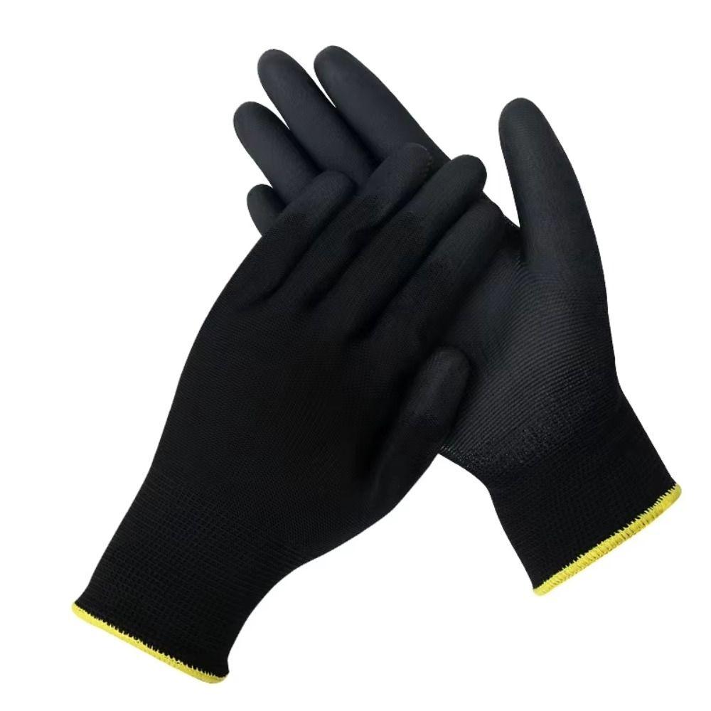 Palm Coated PU Gloves Nylon Repair Special Gloves Worker Supplies Safety Work Gloves  Car Repair