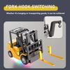 2.4G Hz Remote Control Forklift 1:64 Scale Engineering Truck RC Excavator  Festival Gifts