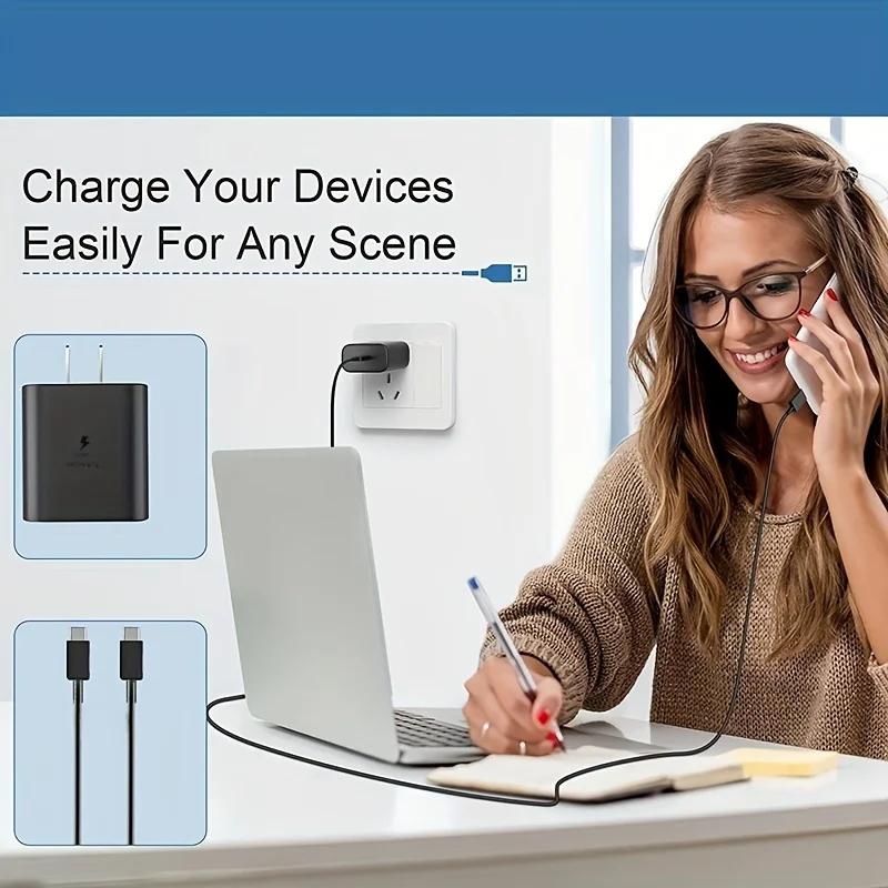 Fast Arrival Ultra-Fast 45W Type C Charger For Android Phones  For Samsung Galaxy S23 Ultra/S23/S23 Plus/S22/S21/S20/S10
