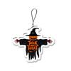 Halloween Pumpkin Ghost Ornaments for Cars 2D Acrylic Rearview Mirror Holiday-themed Decorative Pendants Pendant Keychain
