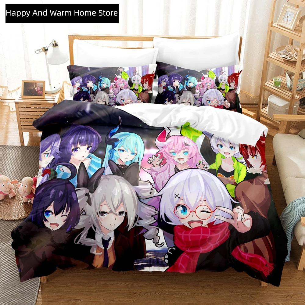 3D Anime Honkai Impact 3rd Beding Set Printed Decorative 2_3pcs Soft Duvet Cover Set Bedclothes Comfortable Quilt Cover Home For Home Textiles