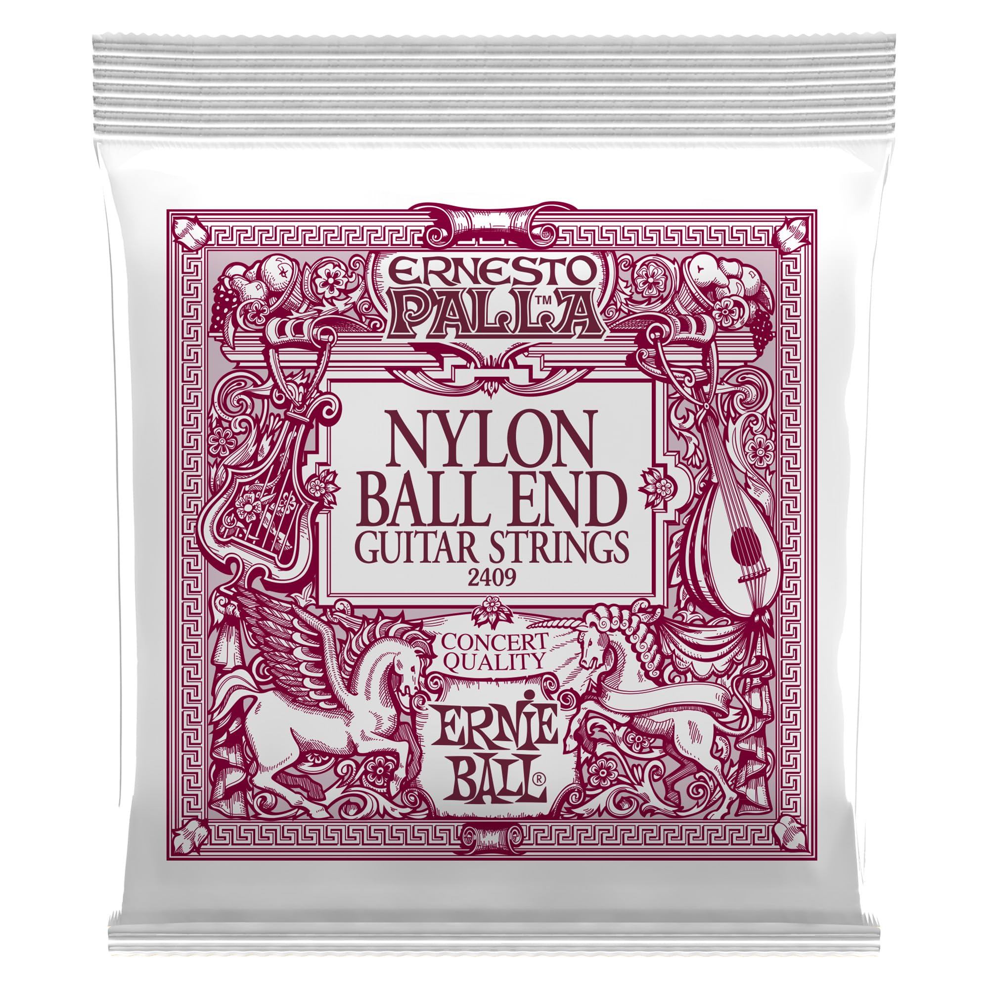 

ERNIE BALL 2409 Классические гитарные струны ERNESTO PALLA BLACK GOLD NYLON с шариковым наконечником [Подлинные] (28-42) И ШАРИКОВЫЙ КОНЕЦ