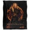 House Of The Dragon Daemon Targaryen Poster Zachte Deken