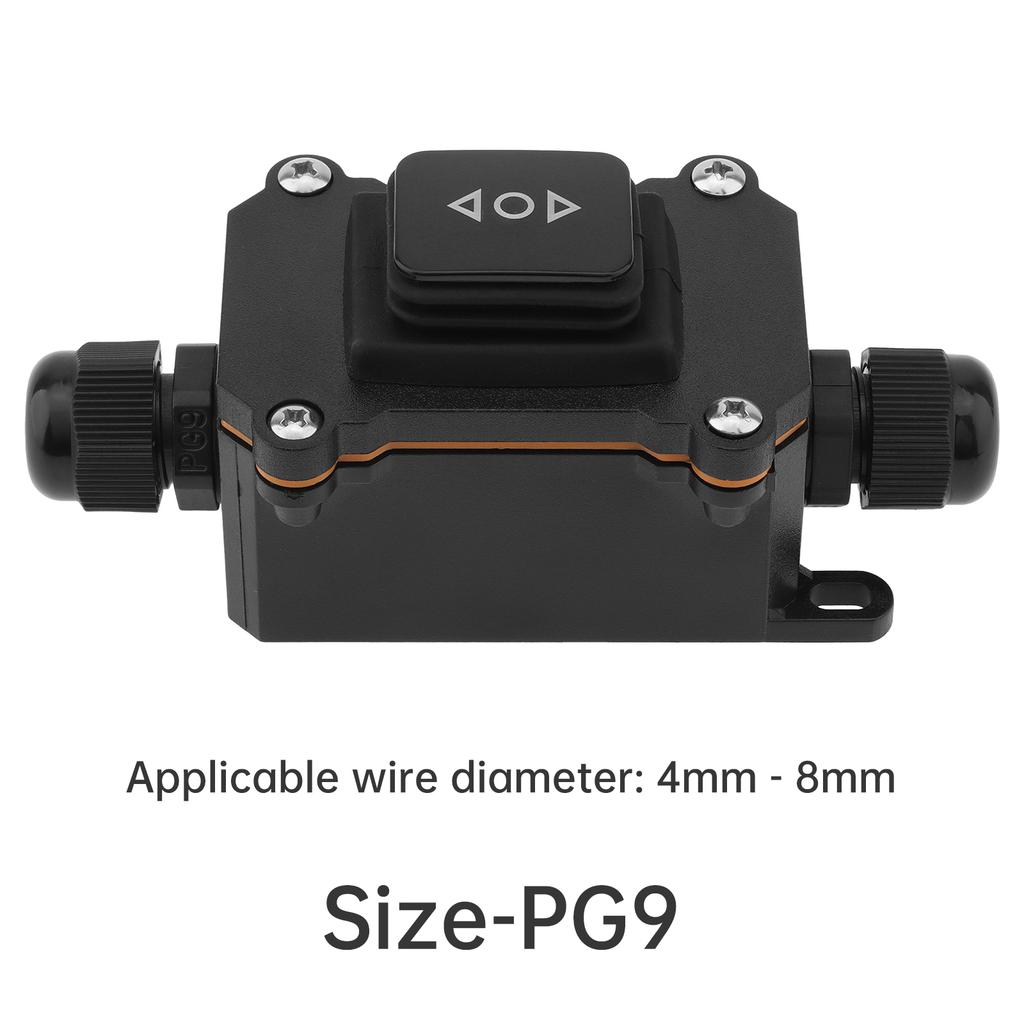 Waterproof Momentary Self Resetting Rocker Switch 6 Pin 3 Position ON Off ON DC 12V 24V AC 110V 220V for Motor Control Boat