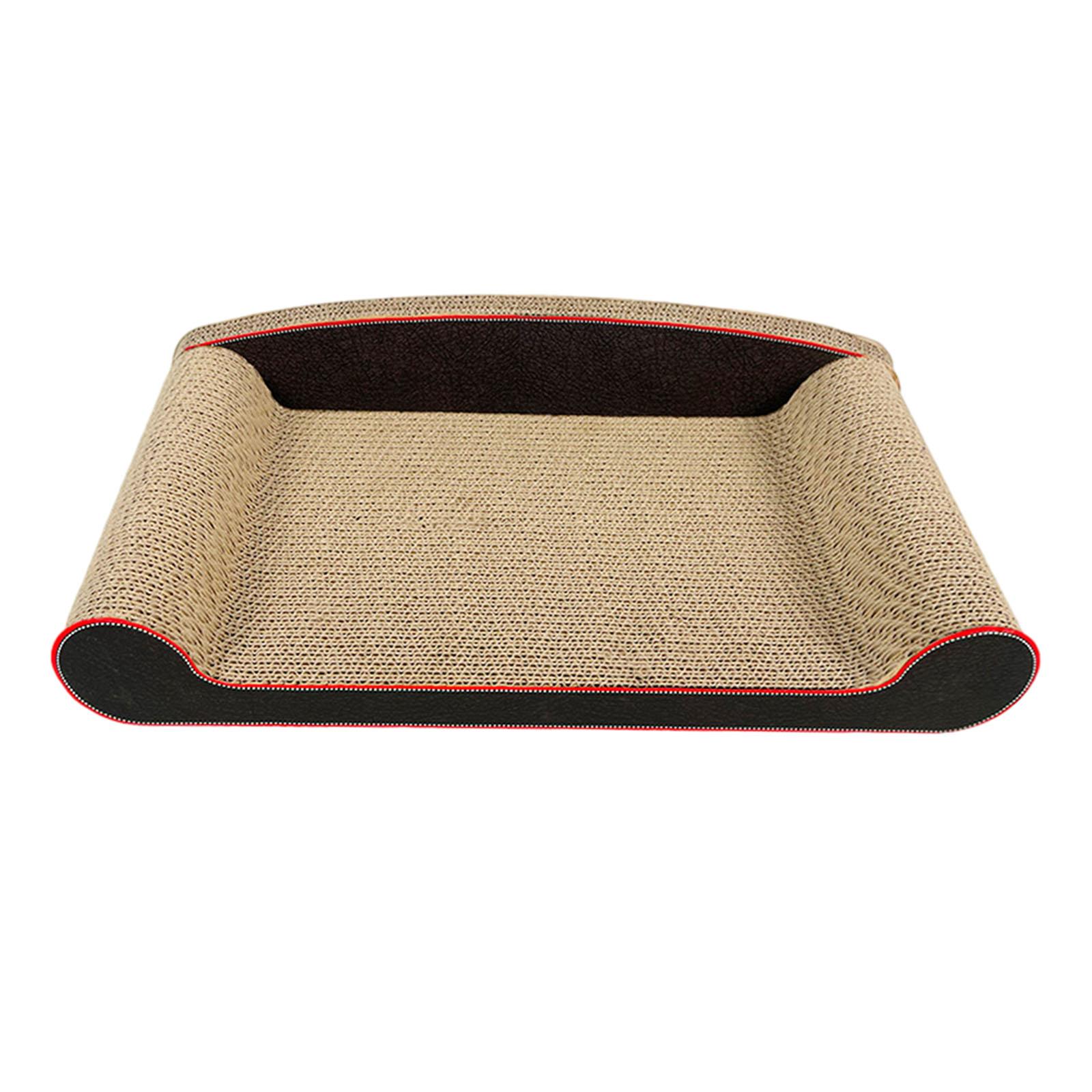 

Cat Scratcher Sofa Multifunctional Sturdy Kitty Training Cat Furniture Vintage Pets Lounge Cat Scratching Pad for Indoor Cats