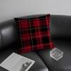 Plaid Luxury Cushion Cover Pillowcase Ultra Soft Skin Friendly Fabric Cloud Like Comfort & Concealed Zipper