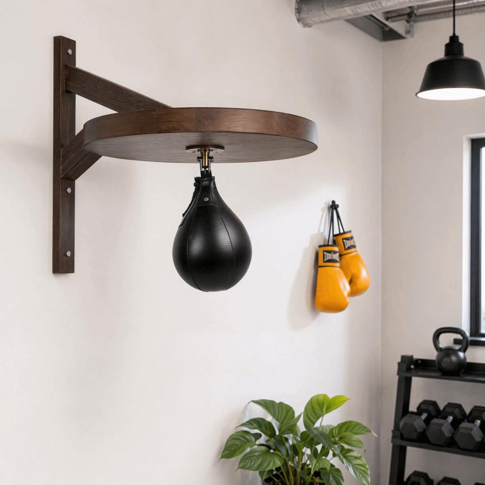 2pcs Pear Shaped Boxing Speed Bag Stitched Punching Trainer Portable Reaction Ball  Home Gym