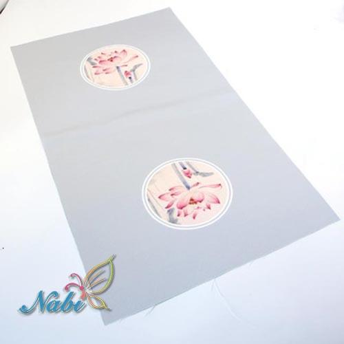 SMTA 29*49cm Knitted Fabric Cotton The Cloth Tissu Au Metre Flowers Embroidery Patchwork DIY Fabrics  1pcs Rayon Thicken