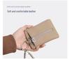 Genuine Leather Japanese Pendant Key Holder and Coin Purse - Multi-functional Organizer for Women