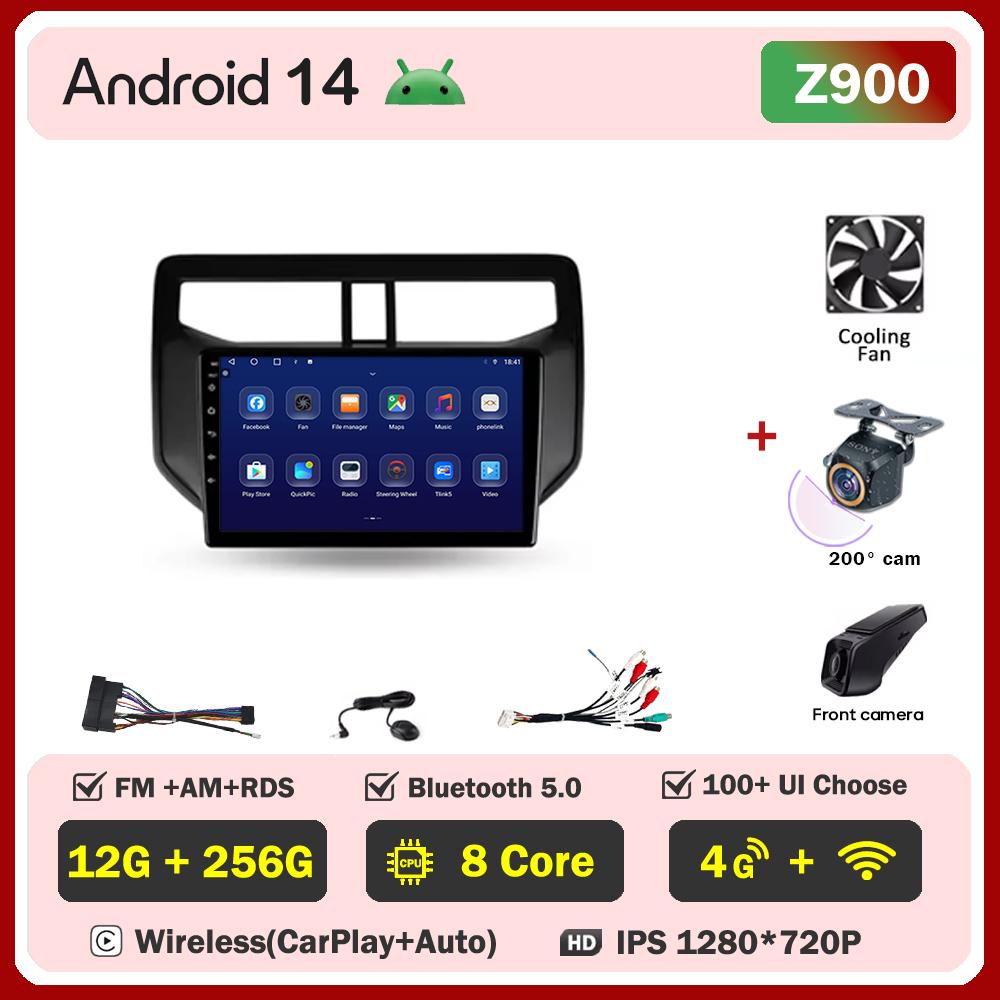 Android 14 For Toyota Rush Daihatsu Terios 2017-2020 Touch Screen Car Multimedia Video Player Wireless Android Auto Radio Wifi