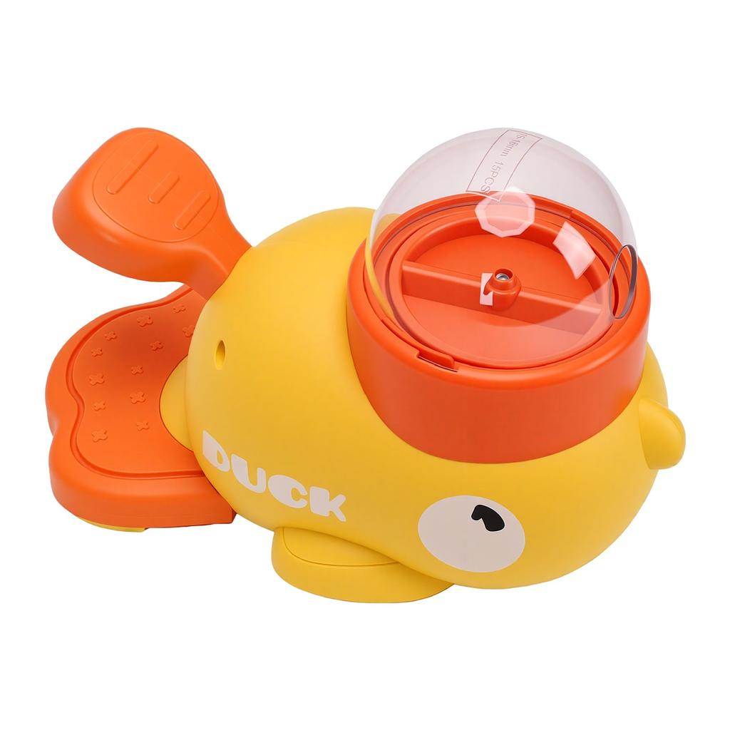 Interactive Dog Pet Treat Dispenser Toys Feeder Enrichment Duck Shape for Training Dogs and Cats Little Yellow Duck