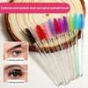 Disposable Crystal Eyelashes Brush Comb 50/100Pcs Eye Lashes Extension Mascara Wands Makeup Professional Makeup Beauty Tool