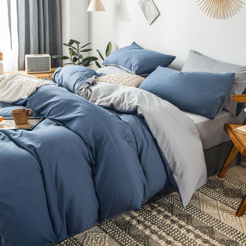 Duvet Cover Nordic Modern Fashion Washable Household Bedroom Dormitory Students Queen Bedding Skin-friendly Comfortable Textile
