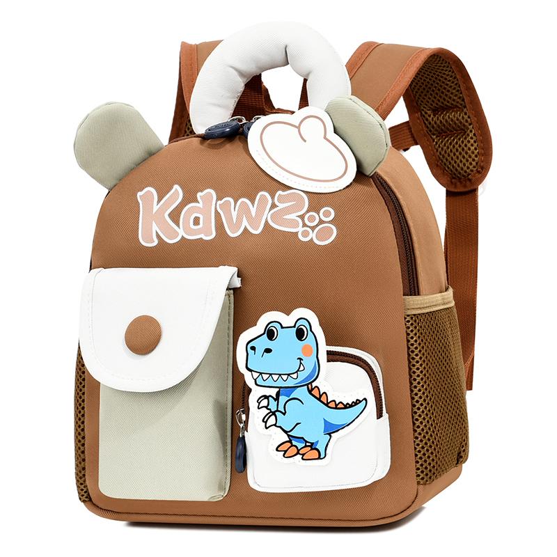 Dinosaur Cartoon Kindergarten School Bag Girl Backpack Children School Bag