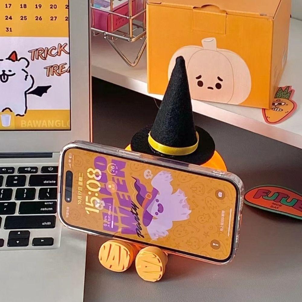 4PCS Halloween Prop Miniature Witch Hat Wine Bottle Hats Small Hats Halloween Decoration